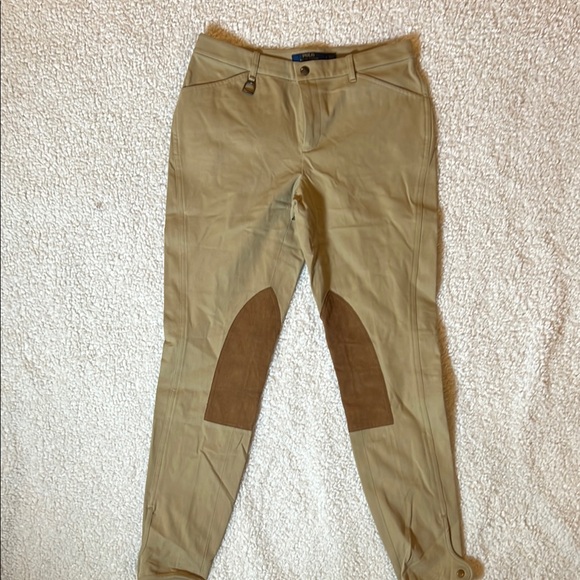 Polo Ralph Lauren Pants - Polo Ralph Lauren Women’s khaki Brown Riding Pants Size 6